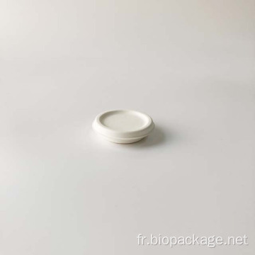 Couvercle de la bagasse pour tas de sauce 1 oz 2 oz